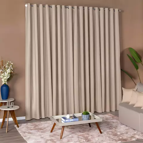 Cortina Blackout Painel Corta Luz para Quarto e Sala com Isolamento Térmico – PrimeSono DarkPanel