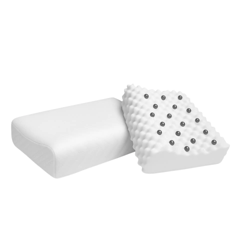 Travesseiro Cervical Magnético Infravermelho – PrimeSono MagFlex Ergonômico